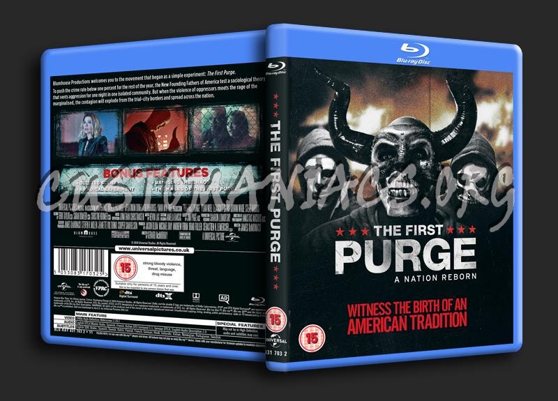 The First Purge blu-ray cover