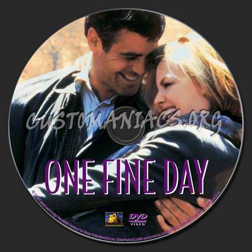 One Fine Day dvd label