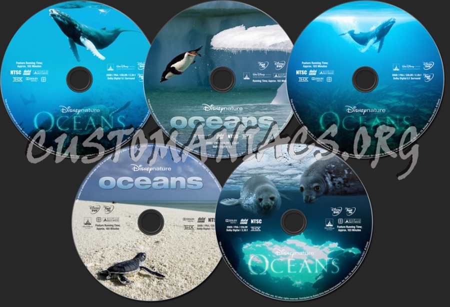 Oceans (2008) dvd label