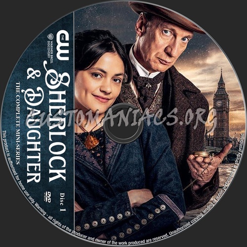 Sherlock & Daughter Season 1 dvd label