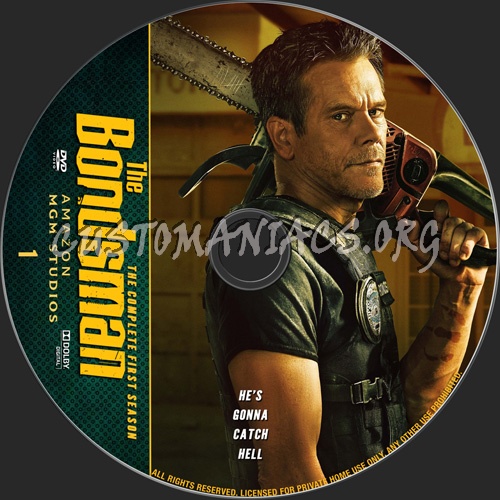 The Bondsman Season 1 dvd label