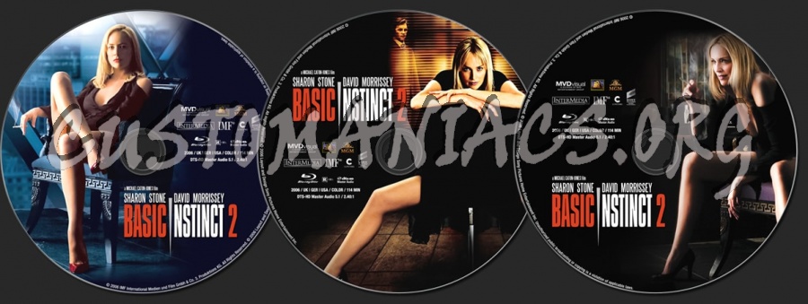 Basic Instinct 2 (2006) blu-ray label