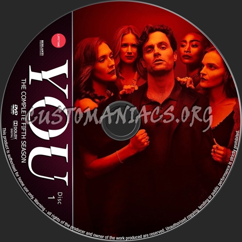 You Season 5 dvd label