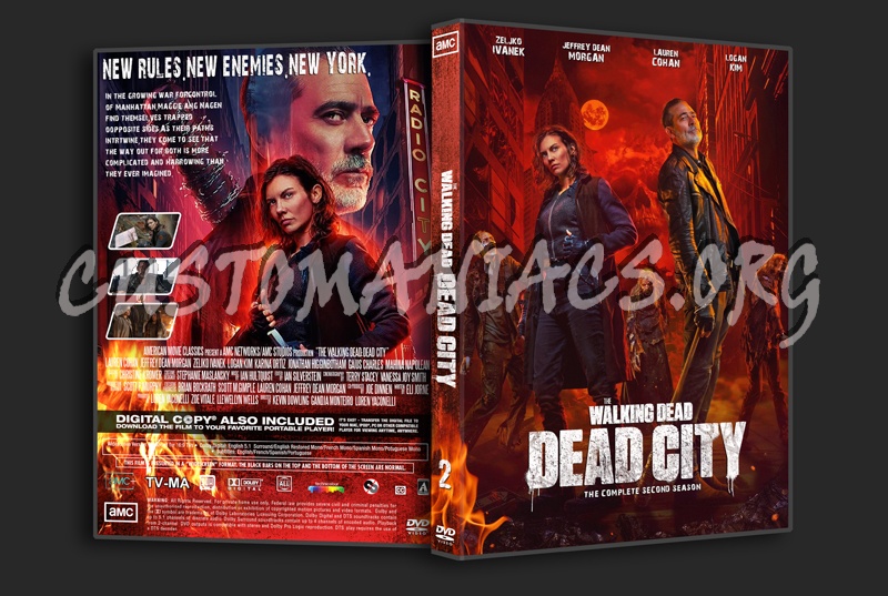 The Walking Dead:Dead City Season 2 dvd cover