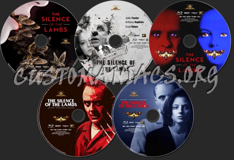 The Silence of the Lambs (1991) blu-ray label