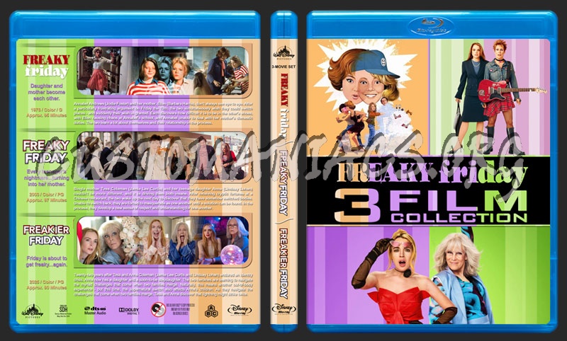 Freaky Friday Collection blu-ray cover