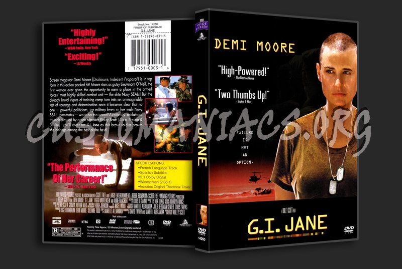 GI Jane dvd cover