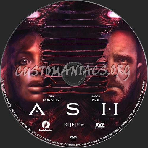 Ash dvd label
