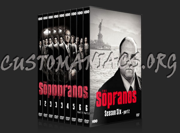 The Sopranos - The Complete Series (spanning spine) dvd cover