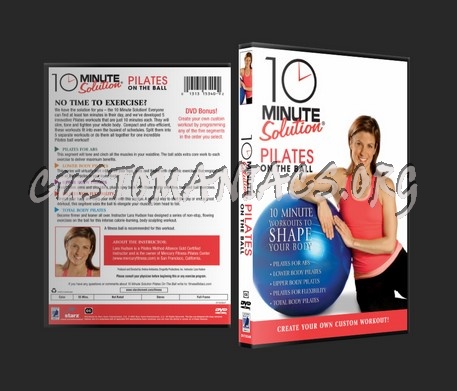 10 Minute Solution - Pilates on the Ball dvd cover