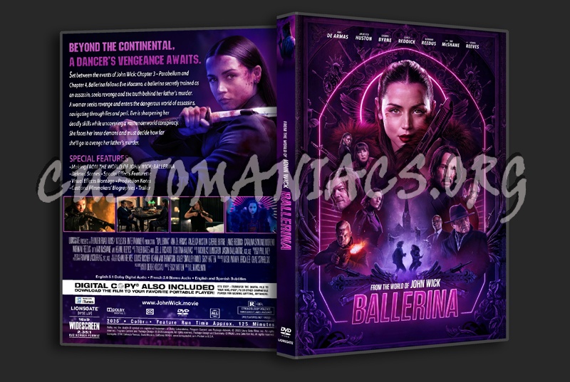 From the World of John Wick: Ballerina dvd cover