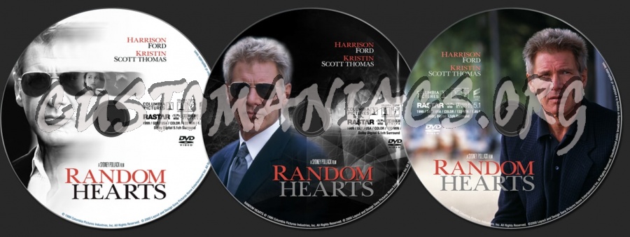 Random Hearts (1999) dvd label