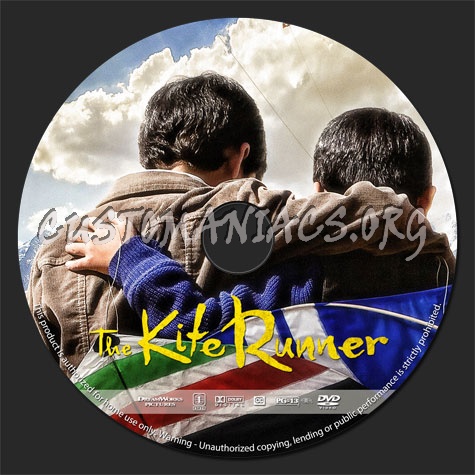 The Kite Runner (2007) dvd label