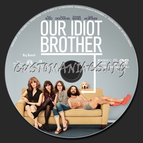 Our Idiot Brother (2011) dvd label