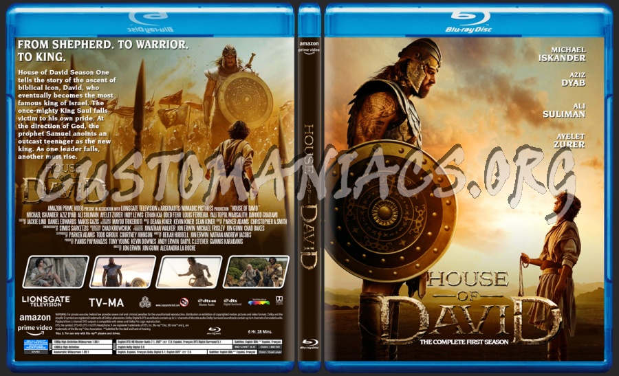 House Of David Season 1 blu-ray cover
