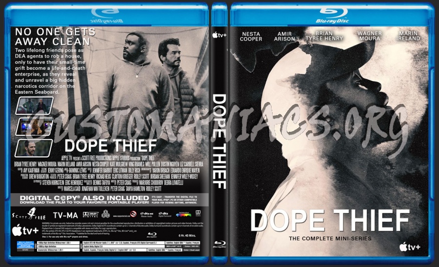 Dope Thief Season 1 blu-ray cover