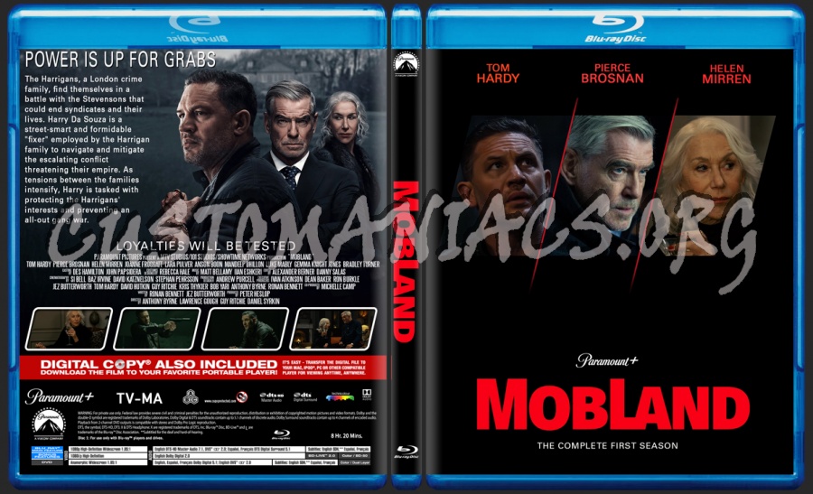 Mobland Season 1 blu-ray cover
