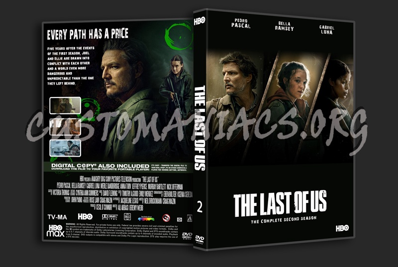 The Last Of Us Season 2 dvd cover