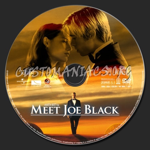 Meet Joe Black (1998) dvd label