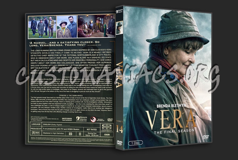 Vera - Set 14 - The Final Season dvd cover