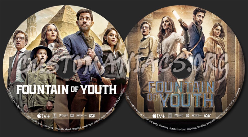 Fountain of Youth (2025) dvd label
