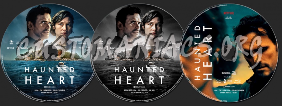 Haunted Heart (2024) blu-ray label