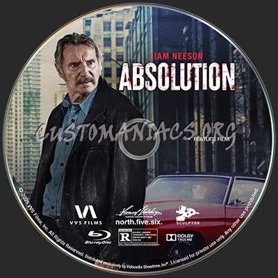 Absolution (2025) blu-ray label