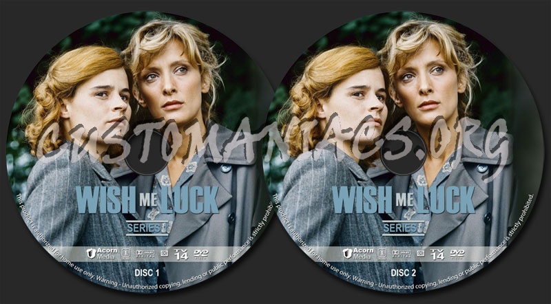 Wish Me Luck - Series 1 dvd label