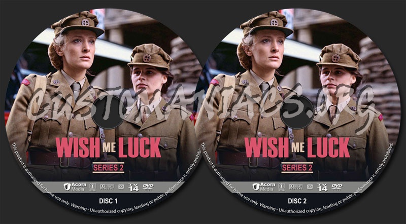 Wish Me Luck - Series 2 dvd label