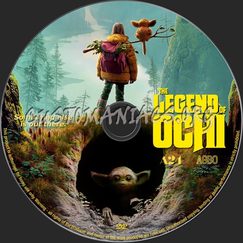 The Legend Of Ochi dvd label