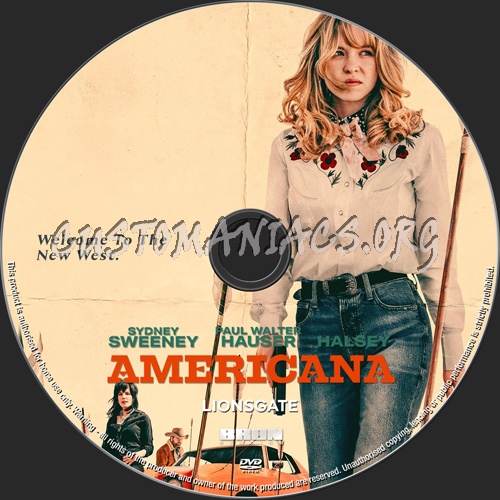 Americana dvd label