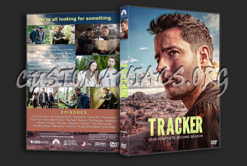 Tracker - Season 2 dvd cover
