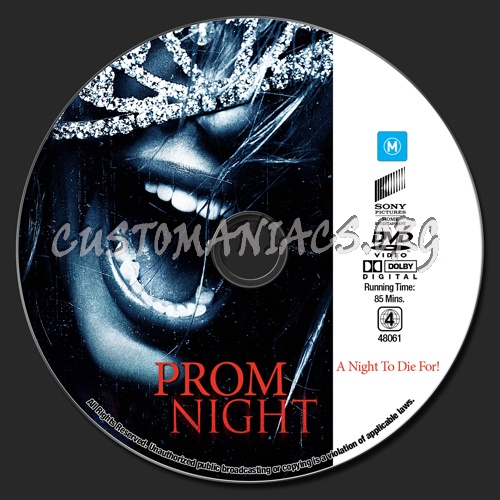 Prom Night dvd label