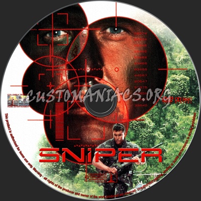 Sniper dvd label