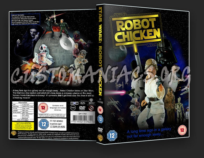 Robot Chicken: Star Wars special dvd cover