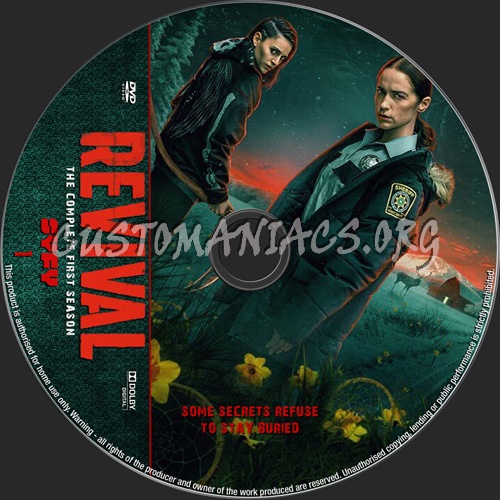 Revial Season 1 dvd label