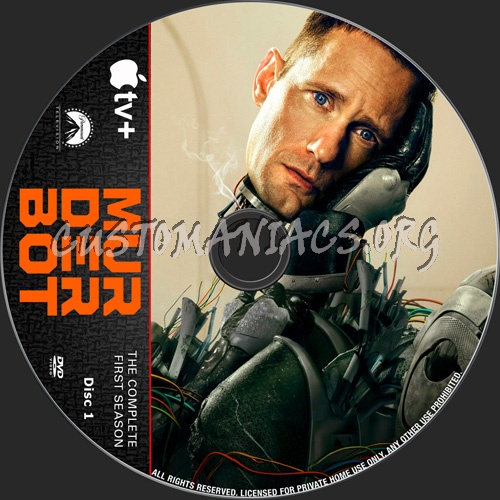 Murderbot Season 1 dvd label