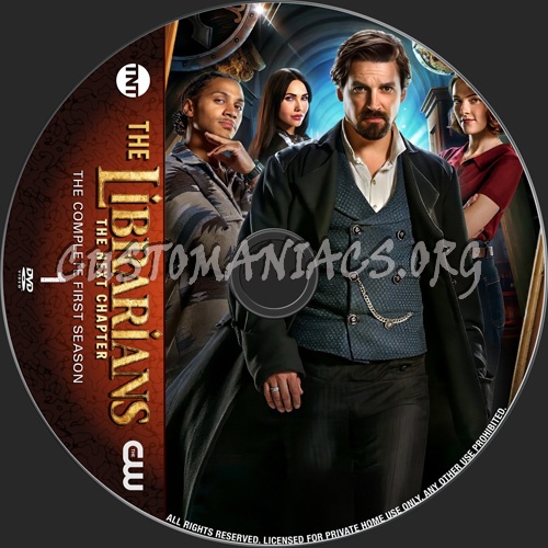 The Librarians The Next Chapter Season 1 dvd label