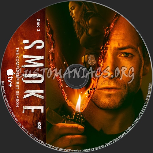 Smoke Season 1 dvd label