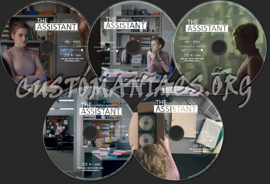 The Assistant (2019) blu-ray label