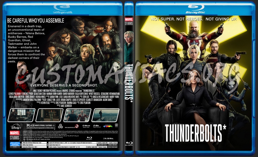 Thunderbolts* blu-ray cover