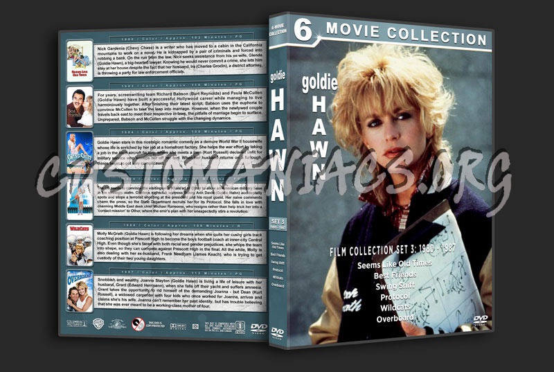 Goldie Hawn Film Collection - Set 3 (1980-1987) dvd cover