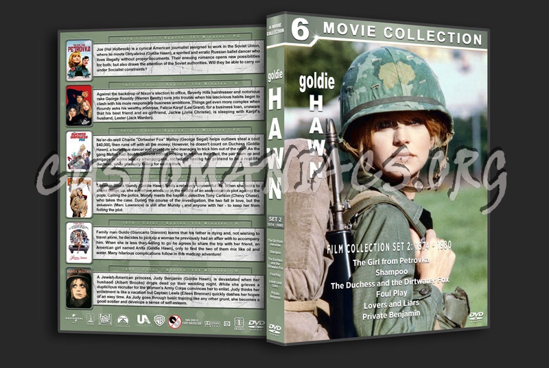Goldie Hawn Film Collection - Set 2 1974-1980) dvd cover