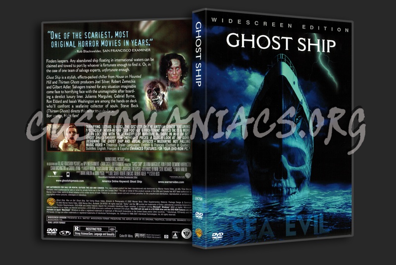 Ghost Ship dvd cover