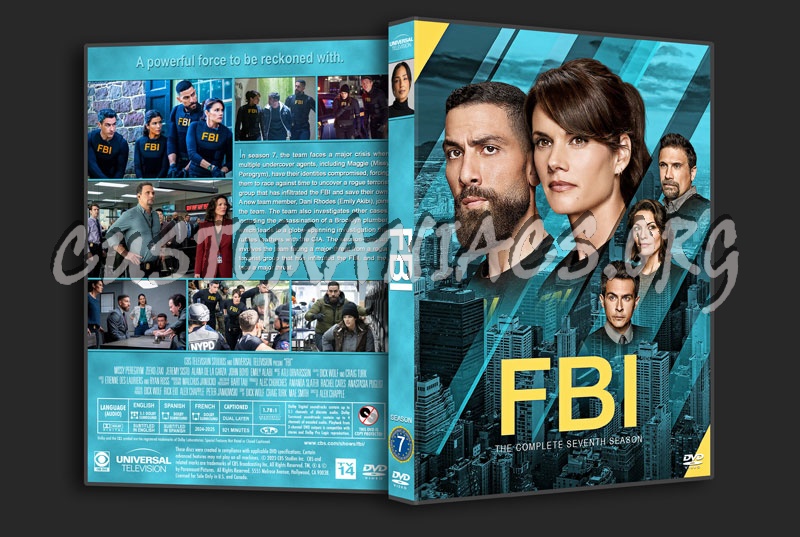 FBI - Season 7 dvd cover