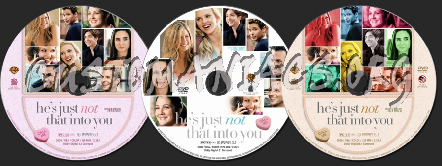 He's Just Not That Into You (2009) dvd label
