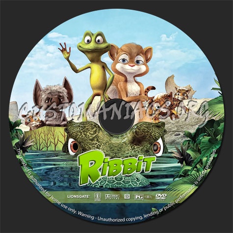 Ribbit (2014) dvd label