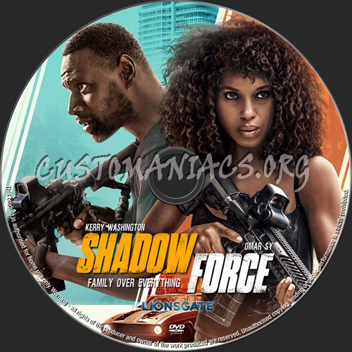 Shadow Force dvd label
