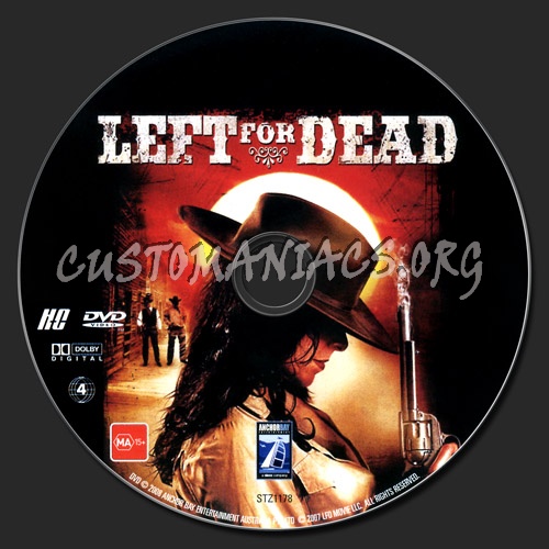 Left for Dead dvd label