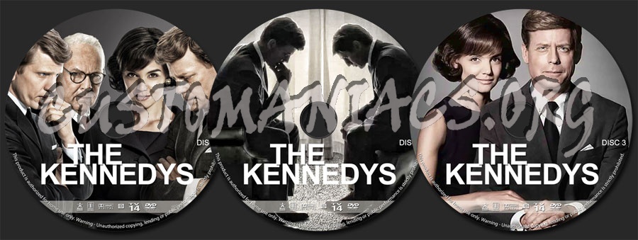 The Kennedys (2011 mini-series) dvd label